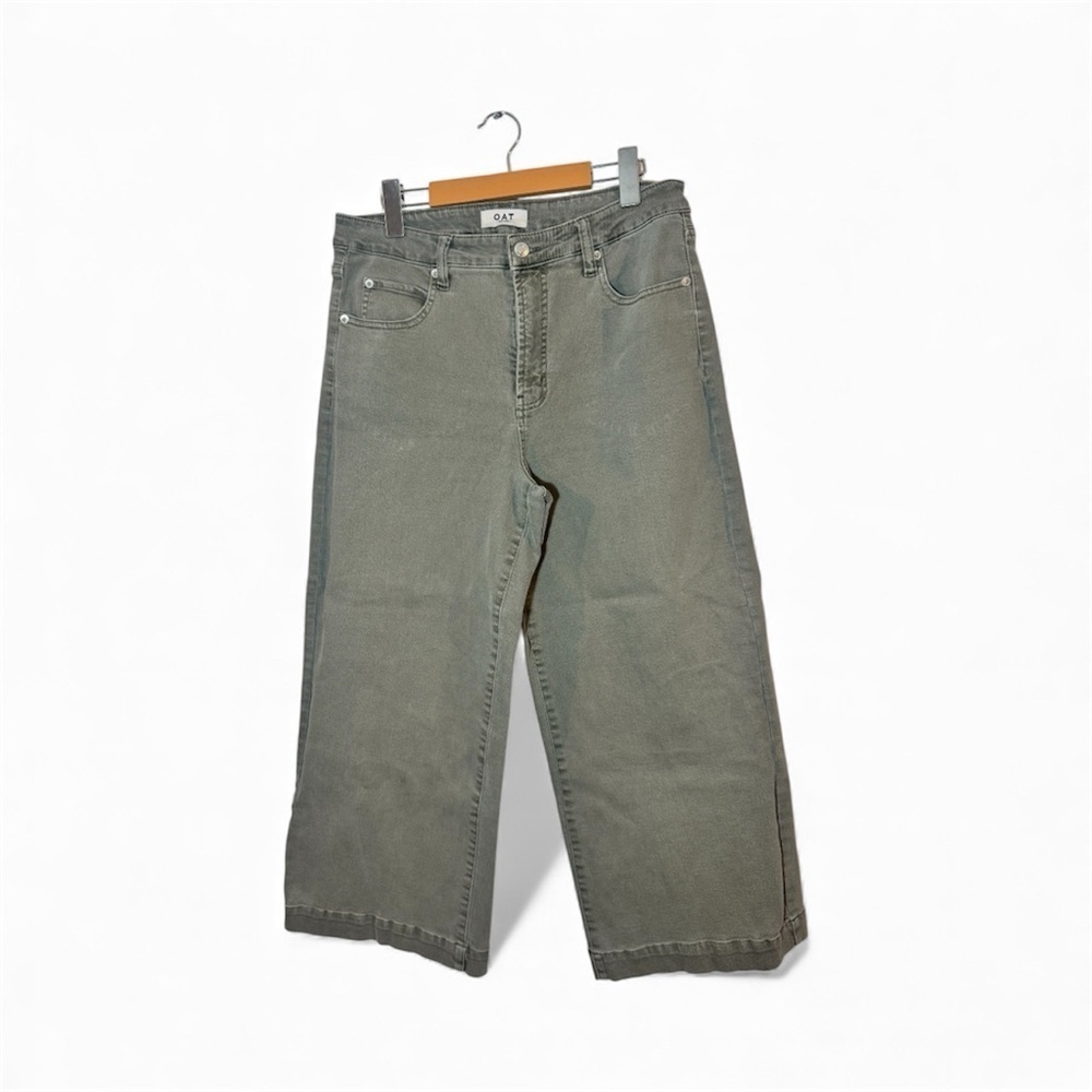 (3 For $30) Wide Leg High Rise Jeans - Size 30